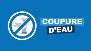 Avis de coupure d&rsquo;eau